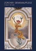Cover: Z&uuml;rcher Denkmalpflege, 15. Bericht 1997-2000 - Schwabe Verlagsgruppe AG Schwabe Verlag