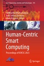 Cover: Human-Centric Smart Computing - Springer