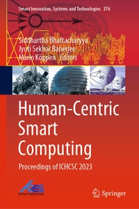 Enlarge image Cover: Human-Centric Smart Computing - Springer