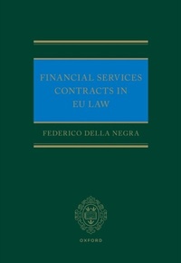 Abbildung von: Financial Services Contracts in EU Law - OUP eBook