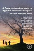 Cover: A Progressive Approach to Applied Behavior Analysis - Academic Press