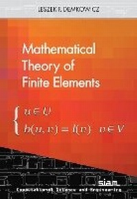 Abbildung von: Mathematical Theory of Finite Elements - Society for Industrial & Applied Mathematics,U.S.