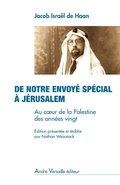 Cover: De notre envoy&eacute; sp&eacute;cial &agrave; J&eacute;rusalem - Andr&eacute; Versaille &Eacute;diteur