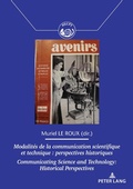 Cover: Modalit&eacute;s de la communication scientifique et technique / Communicating Science and Technology - Peter Lang Verlag