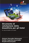 Cover: Strumento di valutazione della bioedilizia per gli hotel - Edizioni Sapienza