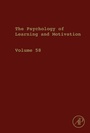 Cover: The Psychology of Learning and Motivation - Academic Press