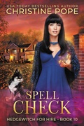 Cover: Spell Check (Hedgewitch for Hire, #10) - Dark Valentine Press
