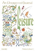 Cover: Leisure (Volume 6, #3) - An Unexpected Journal