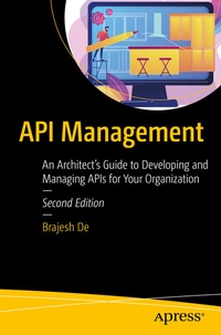 Abbildung von: API Management - Apress