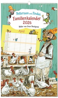Abbildung von: Pettersson und Findus. Familienkalender 2026 - Oetinger