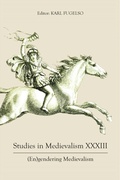 Cover: Studies in Medievalism XXXIII - De Gruyter