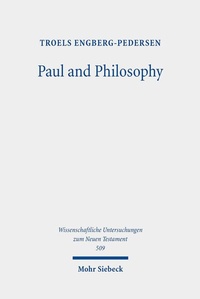 Abbildung von: Paul and Philosophy - Mohr Siebeck