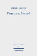 Cover: Dogma and Method - Mohr Siebeck