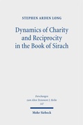 Bild: Dynamics of Charity and Reciprocity in the Book of Sirach - Mohr Siebeck