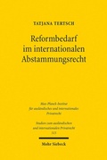 Abbildung von: Reformbedarf im internationalen Abstammungsrecht - Mohr Siebeck
