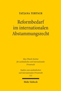 Bild: Reformbedarf im internationalen Abstammungsrecht - Mohr Siebeck