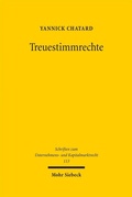 Abbildung von: Treuestimmrechte - Mohr Siebeck