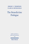 Cover: The Benedictine Prologue - Mohr Siebeck