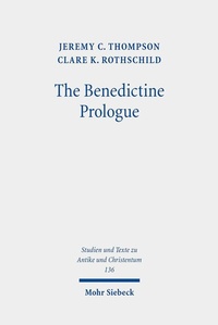 Abbildung von: The Benedictine Prologue - Mohr Siebeck
