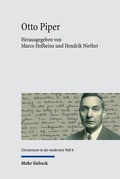 Cover: Otto Piper - Mohr Siebeck