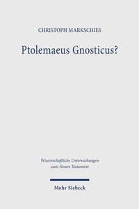 Abbildung von: Ptolemaeus Gnosticus? - Mohr Siebeck