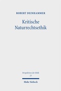 Cover: Kritische Naturrechtsethik - Mohr Siebeck