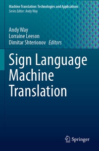 Enlarge image Cover: Sign Language Machine Translation - Springer