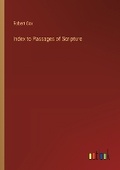 Cover: Index to Passages of Scripture - Outlook Verlag