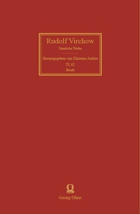 Abbildung von: Rudolf Virchow: Sämtliche Werke - Georg Olms Verlag