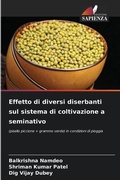 Cover: Effetto di diversi diserbanti sul sistema di coltivazione a seminativo - Edizioni Sapienza