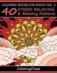 Enlarge image Cover: Coloring Books For Adults Volume 3 - Coloringcraze.com