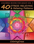 Cover: Coloring Books For Adults Volume 5 - Coloringcraze.com