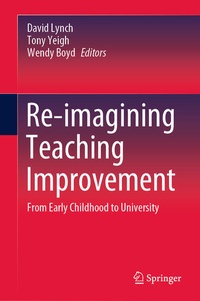 Enlarge image Cover: Re-imagining Teaching Improvement - Springer