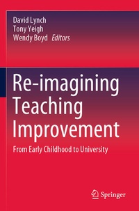 Enlarge image Cover: Re-imagining Teaching Improvement - Springer