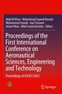 Cover: Proceedings of the First International Conference on Aeronautical Sciences, Engineering and Technology - Springer