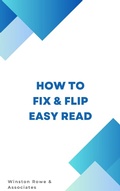 Cover: How to Fix and Flip Easy to Read Book - Frank Vogel
