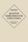 Cover: Quantum Semiconductor Structures - Academic Press