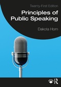 Cover: Principles of Public Speaking - Taylor & Francis