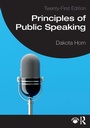 Cover: Principles of Public Speaking - Routledge