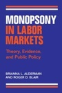 Cover: Monopsony in Labor Markets - Cambridge University Press