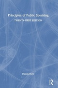 Cover: Principles of Public Speaking - Routledge