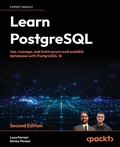 Cover: Learn PostgreSQL - Packt Publishing