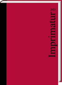 Abbildung von: Imprimatur - Harrassowitz Verlag