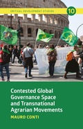 Cover: Contested Global Governance Space and Transnational Agrarian Movements - Practical Action Publishing