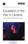 Cover: Escalation in the War in Ukraine - RAND Corporation