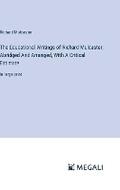 Cover: The Educational Writings of Richard Mulcaster; Abridged And Arranged, With A Critical Estimate - Megali Verlag