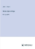 Cover: Notes Upon Indigo - Megali Verlag
