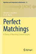 Cover: Perfect Matchings - Springer