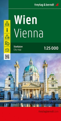 Abbildung von: Wien, Stadtplan 1:25.000, freytag & berndt - Freytag-Berndt und ARTARIA