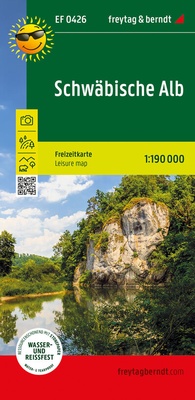 Abbildung von: Schwäbische Alb, Freizeitkarte 1:190.000, freytag & berndt - Freytag-Berndt und ARTARIA